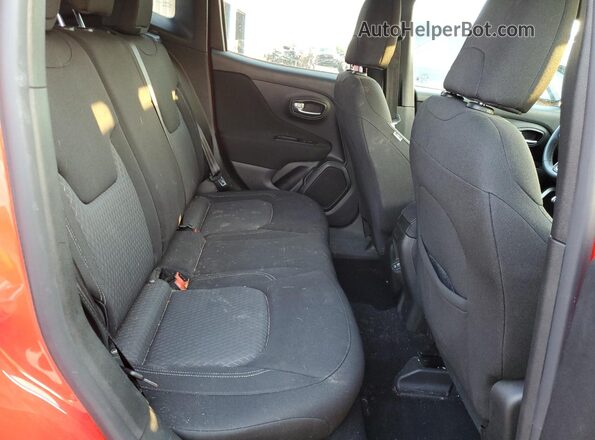 ZACNJDBB3MPM42227 2021 JEEP RENEGADE Красный Вид задних сидений