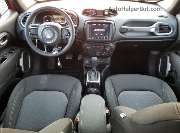 ZACNJDBB3MPM42227 2021 JEEP RENEGADE Красный Вид панели приборов