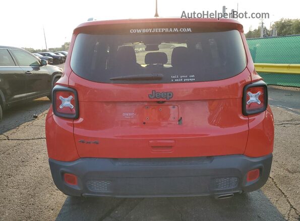 ZACNJDBB3MPM42227 2021 JEEP RENEGADE Красный Вид сзади