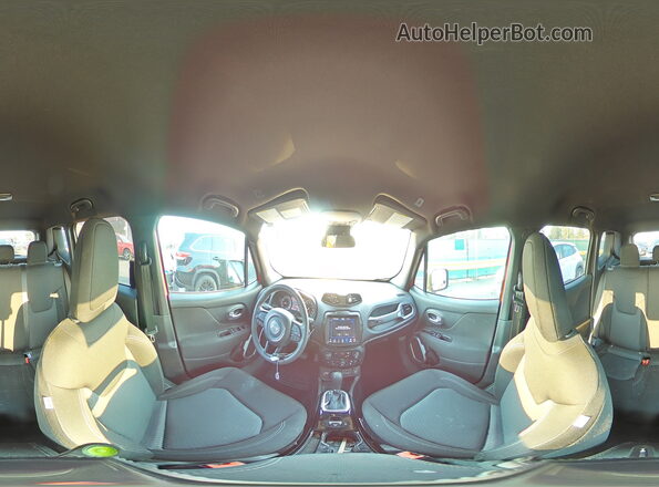 ZACNJDBB3MPM42227 2021 JEEP RENEGADE Красный Панорамный вид салона 360°