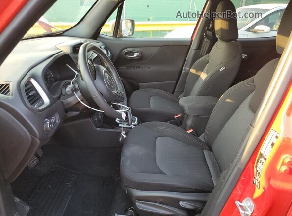 ZACNJDBB3MPM42227 2021 JEEP RENEGADE Красный Вид салона спереди