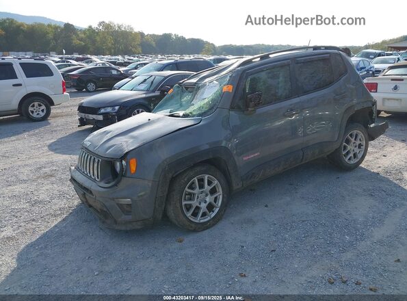 ZACNJDBB5MPN36626 2021 JEEP RENEGADE Gray Передня ліва чверть