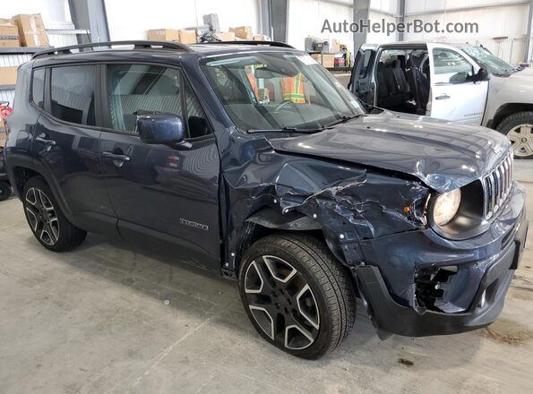ZACNJDBB6MPM36941 2021 JEEP RENEGADE Blue Przód prawy