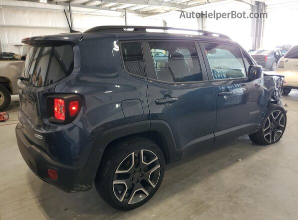 ZACNJDBB6MPM36941 2021 JEEP RENEGADE Blue Tył prawy