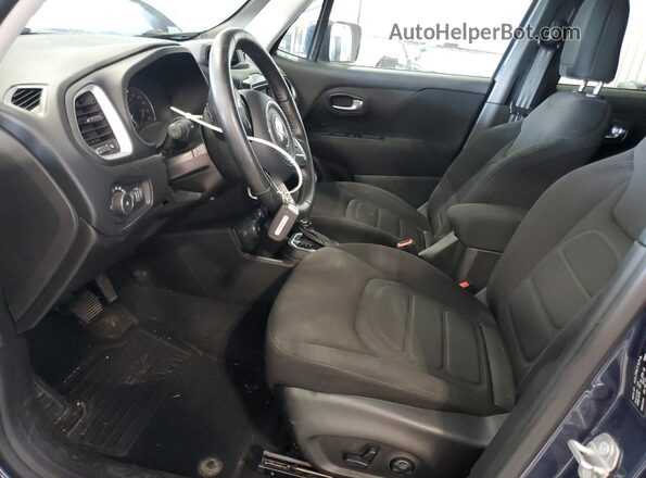 ZACNJDBB6MPM36941 2021 JEEP RENEGADE Blue Widok wnętrza z przodu