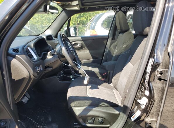 ZACNJDBB8MPM80293 2021 JEEP RENEGADE Black Vista interior delantera
