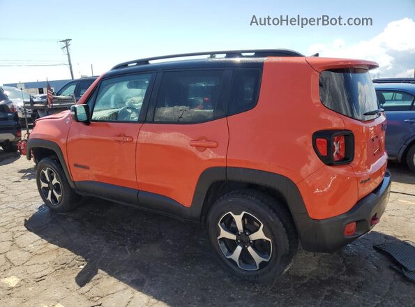 ZACNJDC15MPM92407 2021 JEEP RENEGADE Orange უკანა მარცხენა