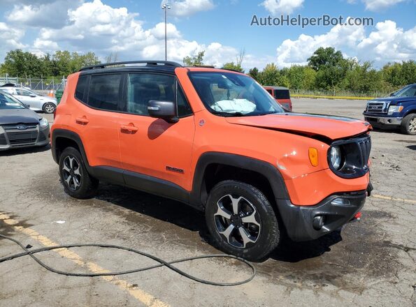 ZACNJDC15MPM92407 2021 JEEP RENEGADE Orange წინა მარჯვენა