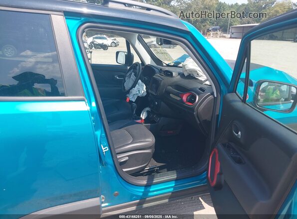 ZACNJDC16NPN80349 2022 JEEP RENEGADE Green წინა სალონის ხედი