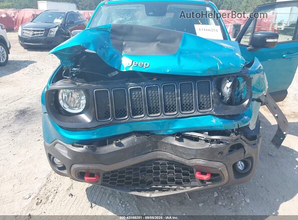ZACNJDC16NPN80349 2022 JEEP RENEGADE Green წინა ხედი