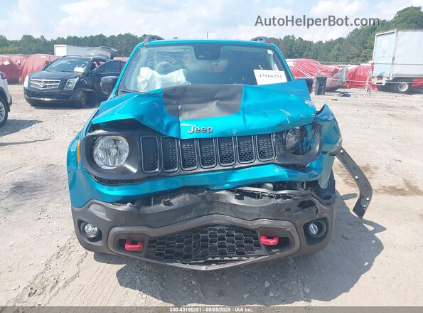 ZACNJDC16NPN80349 2022 JEEP RENEGADE Green ხელსაწყოთა პანელის ხედი