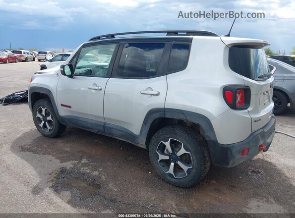 ZACNJDC17MPM95762 2021 JEEP RENEGADE Silver უკანა მარცხენა