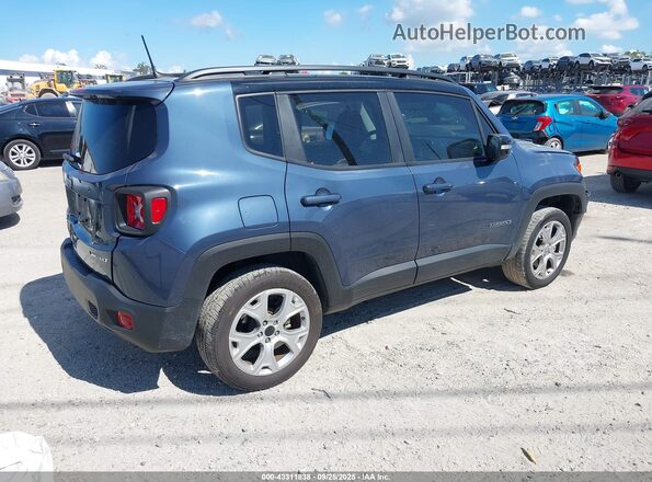 ZACNJDD14PPP11571 2023 JEEP RENEGADE Dark Blue Задняя правая четверть