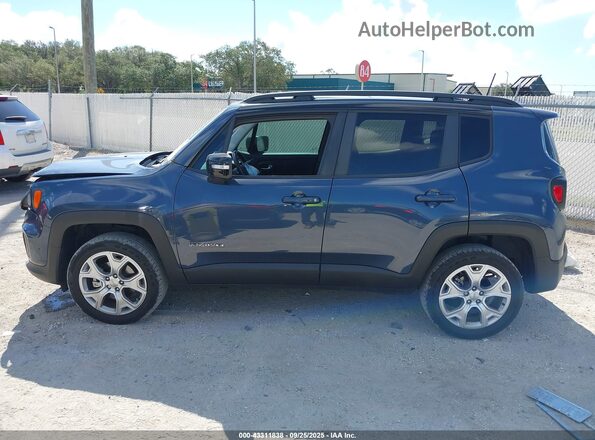 ZACNJDD14PPP11571 2023 JEEP RENEGADE Dark Blue Панорамный вид салона 360°