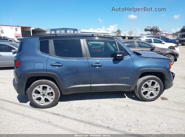 ZACNJDD14PPP11571 2023 JEEP RENEGADE Dark Blue Вид задней части салона