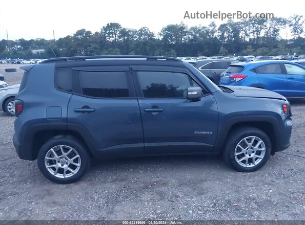 ZACNJDD16MPM43179 2021 JEEP RENEGADE Синий Вид задней части салона