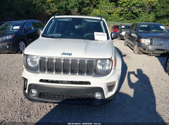 ZACNJDD17MPM71721 2021 JEEP RENEGADE White Widok wnętrza z tyłu