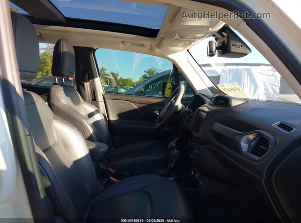 ZACNJDD17MPM71721 2021 JEEP RENEGADE White Widok wnętrza z przodu