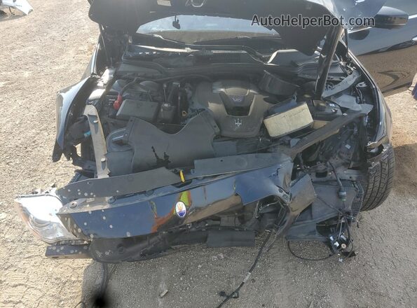 ZAM56RPL2H1197568 2017 MASERATI QUATTROPOR Black უკანა სალონის ხედი