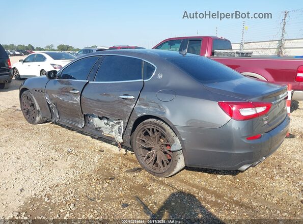 ZAM56RRA3G1174567 2016 MASERATI QUATTROPOR Gray Trasero izquierdo