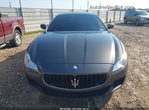 ZAM56RRA3G1174567 2016 MASERATI QUATTROPOR Gray Vista del cuadro de instrumentos