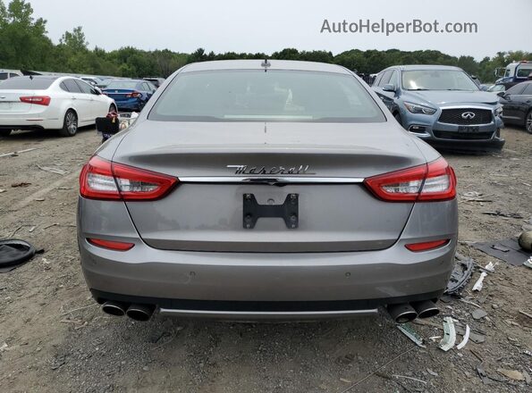ZAM56RRA7G1188553 2016 MASERATI QUATTROPOR Gray 