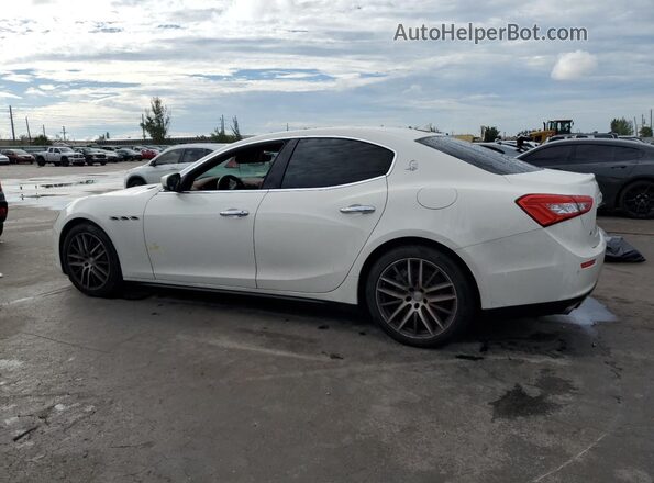 ZAM57RSL7H1235932 2017 MASERATI GHIBLI White 