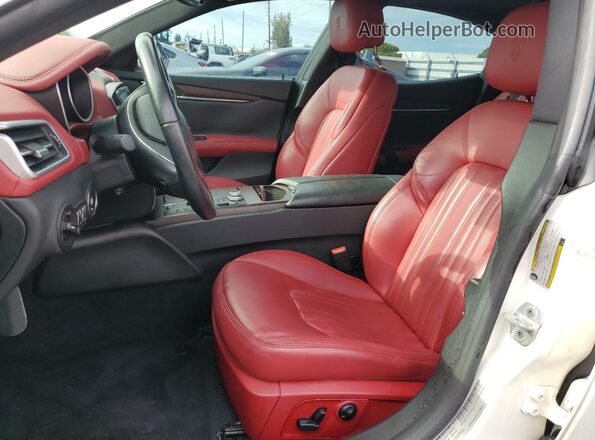 ZAM57RSL7H1235932 2017 MASERATI GHIBLI White 
