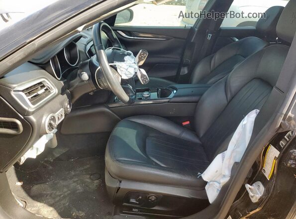 ZAM57XSA5J1304898 2018 MASERATI GHIBLI Black Vista interior delantera