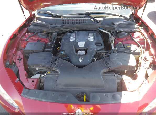 ZAM57XSA6H1215478 2017 MASERATI GHIBLI Красный 