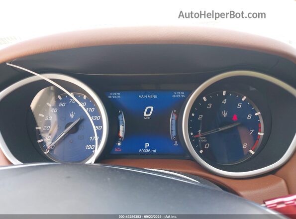 ZAM57YSA3J1296211 2018 MASERATI GHIBLI White Вид задніх сидінь