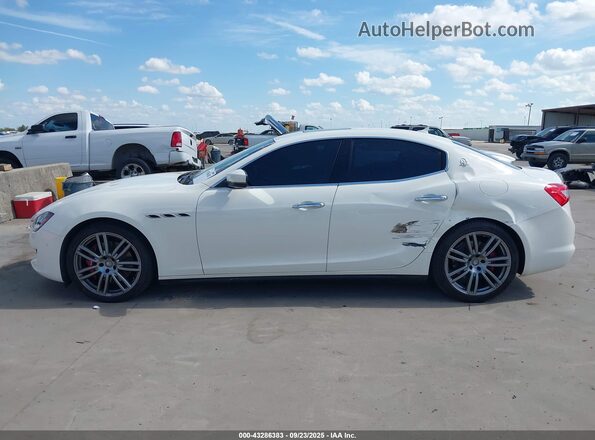 ZAM57YSA3J1296211 2018 MASERATI GHIBLI White Панорамний вид салону 360°