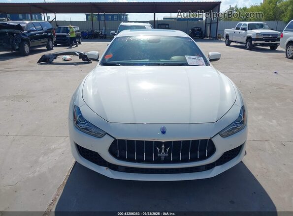 ZAM57YSA3J1296211 2018 MASERATI GHIBLI White Вид щитка приладів