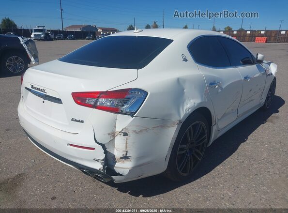 ZAM57YSL9K1312740 2019 MASERATI GHIBLI White 