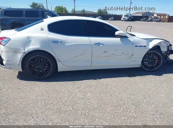 ZAM57YSL9K1312740 2019 MASERATI GHIBLI White 