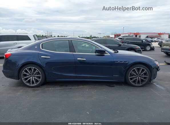 ZAM57YSSXM1365764 2021 MASERATI GHIBLI Blue Панорамний вид салону 360°