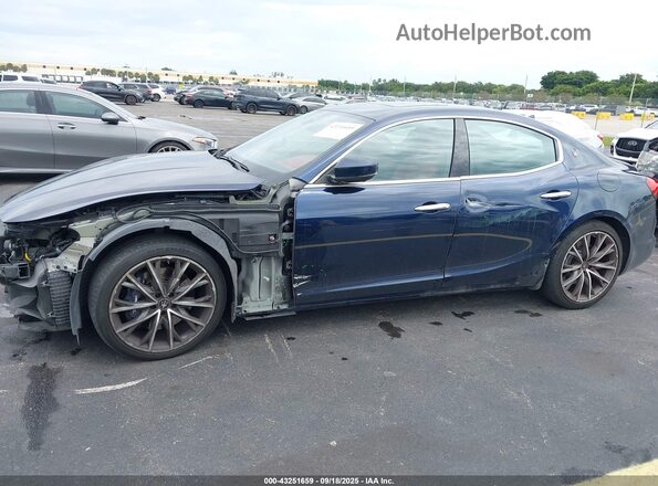ZAM57YSSXM1365764 2021 MASERATI GHIBLI Blue Вид спереду