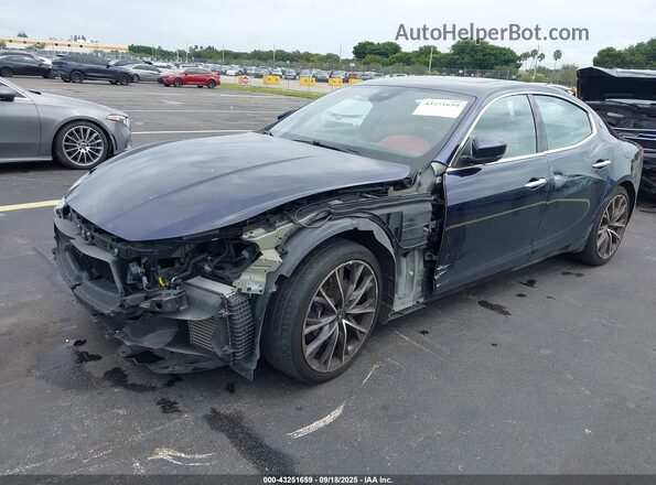 ZAM57YSSXM1365764 2021 MASERATI GHIBLI Blue 