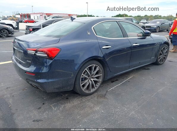 ZAM57YSSXM1365764 2021 MASERATI GHIBLI Blue Задня права чверть