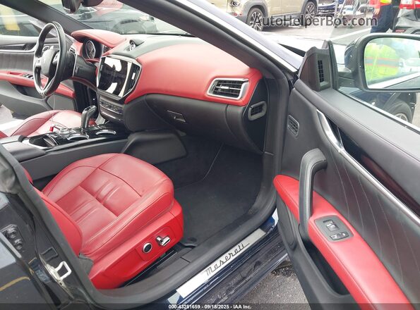 ZAM57YSSXM1365764 2021 MASERATI GHIBLI Blue Вид салону спереду