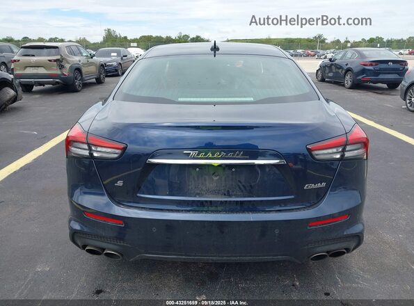 ZAM57YSSXM1365764 2021 MASERATI GHIBLI Blue 