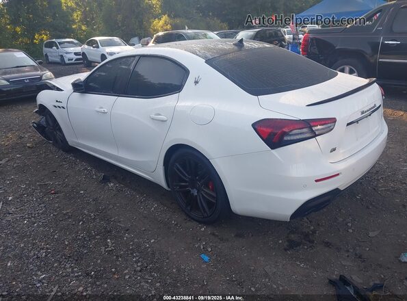 ZAM57YTM1NX398070 2022 MASERATI GHIBLI White Rear left