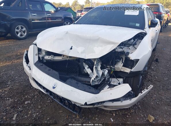 ZAM57YTM1NX398070 2022 MASERATI GHIBLI White Front view
