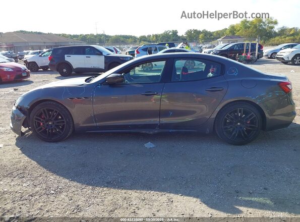 ZAM57YTS0K1332378 2019 MASERATI GHIBLI Gray სალონის 360-გრადუსიანი ხედი