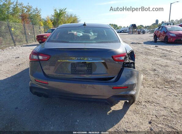 ZAM57YTS0K1332378 2019 MASERATI GHIBLI Gray 