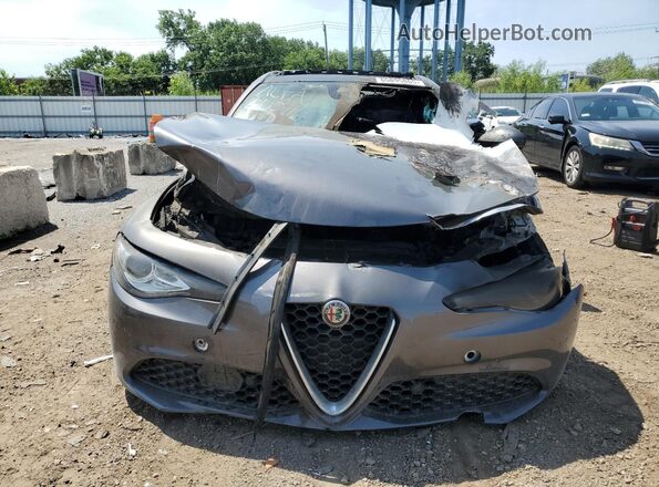 ZARFAEEN2J7567253 2018 ALFA ROMEO GIULIA Charcoal 
