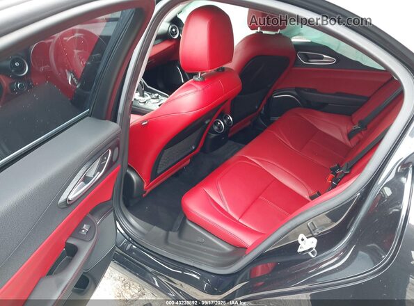 ZARFAMAN0M7648062 2021 ALFA ROMEO GIULIA Black Widok naklejki z numerem VIN