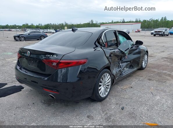 ZARFAMAN0M7648062 2021 ALFA ROMEO GIULIA Black Tył prawy