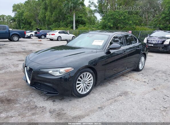 ZARFAMAN0M7648062 2021 ALFA ROMEO GIULIA Black Przód lewy