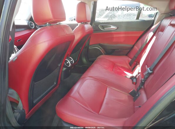 ZARFAMAN8L7639107 2020 ALFA ROMEO GIULIA Черный Вид наклейки с VIN-кодом